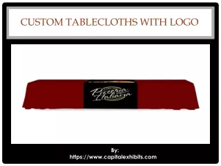 Custom Tablecloths with Logo