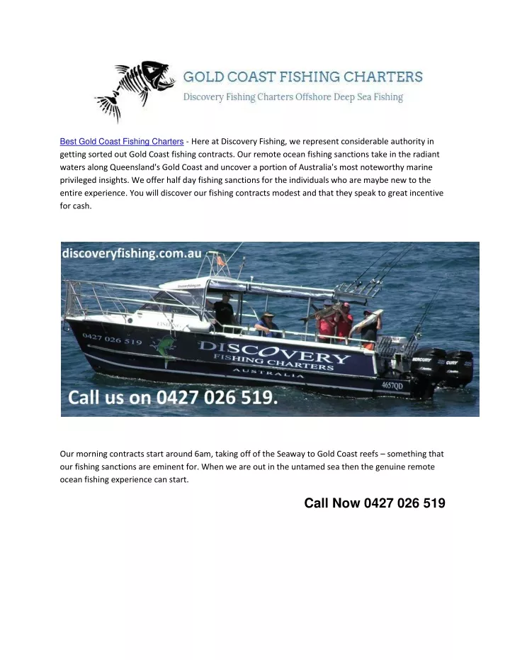 best gold coast fishing charters here