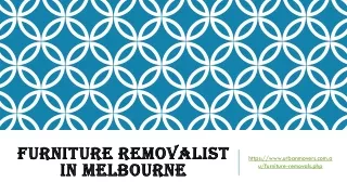 Furniture Removalist in Melbourne