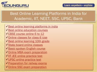 Best online test series for neet