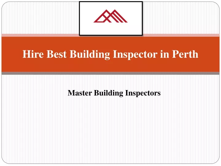 hire best building inspector in perth