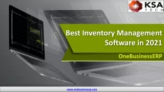 Best Inventory Management Software in 2021 | OneBusinessERP