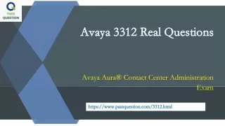 avaya 3312 real questions avaya 3312 real