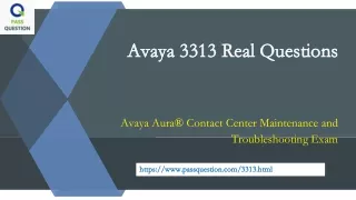 avaya 3313 real questions avaya 3313 real