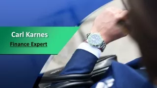 Carl Karnes - Finance Expert