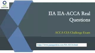 iia iia acca real iia iia acca real questions