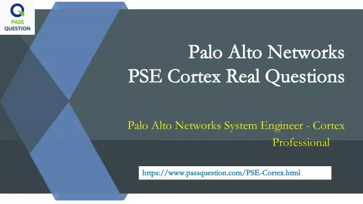 palo alto networks palo alto networks pse cortex