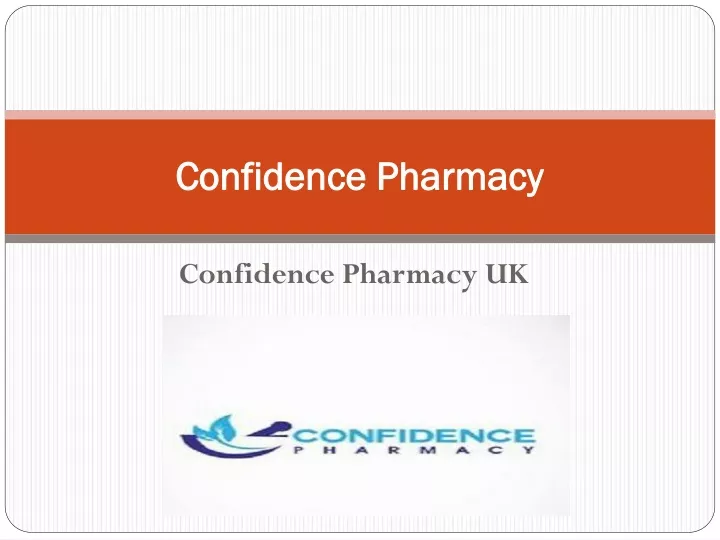 confidence pharmacy