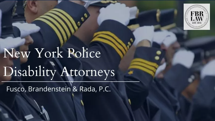 new york police disability attorneys fusco