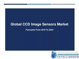 global ccd image sensors market forecasts from