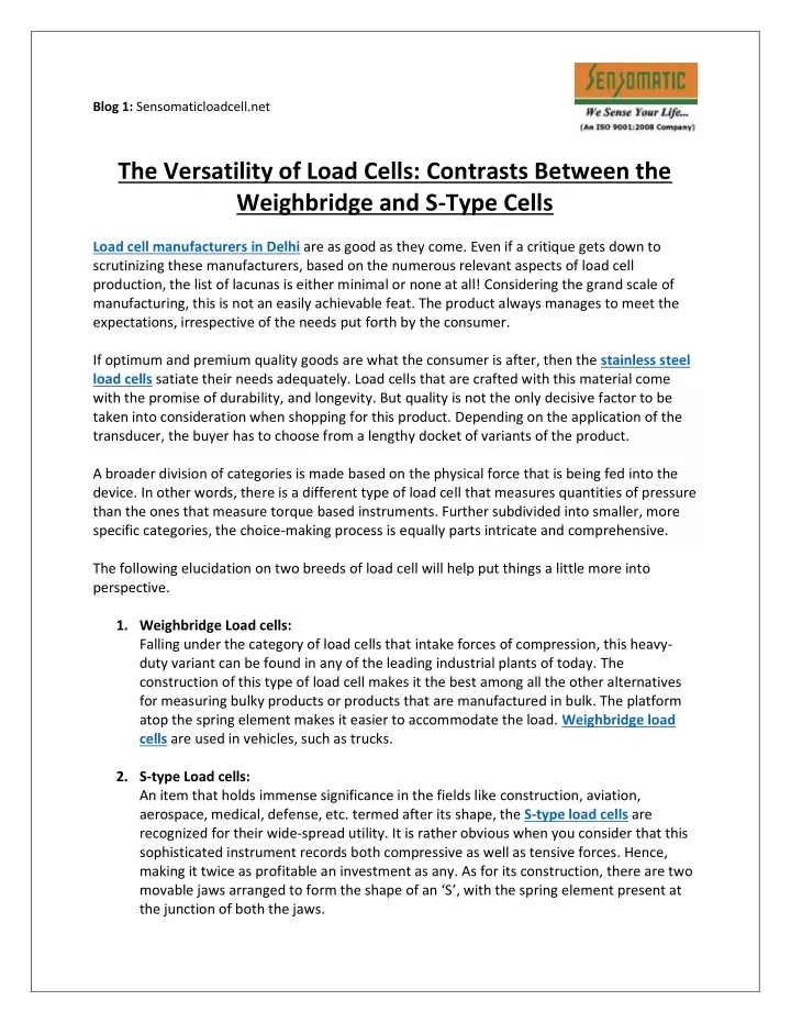 blog 1 sensomaticloadcell net