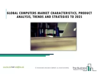 global computers market characteristics product