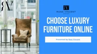 Buy Modern Luxury Furniture Online