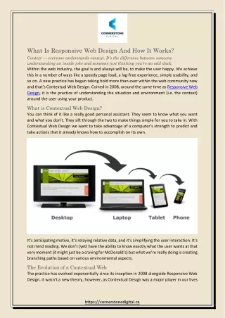 what is responsive web design and how it works