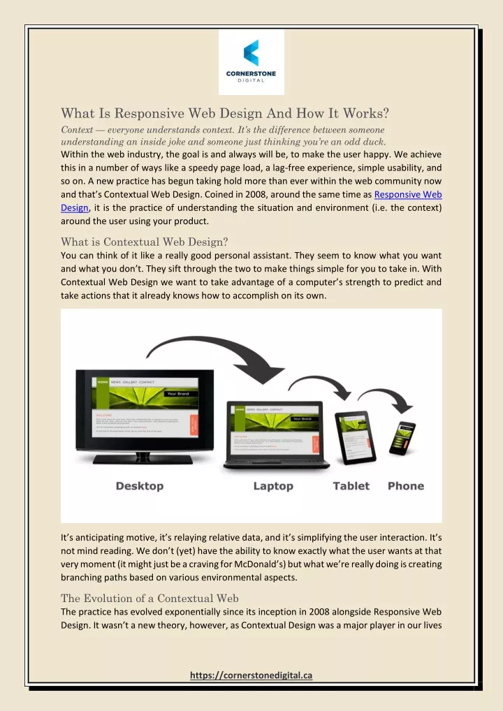 what is responsive web design and how it works