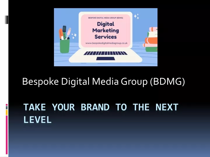 bespoke digital media group bdmg