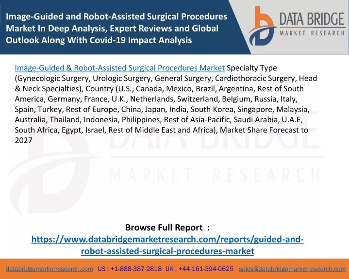 image guided and robot assisted surgical