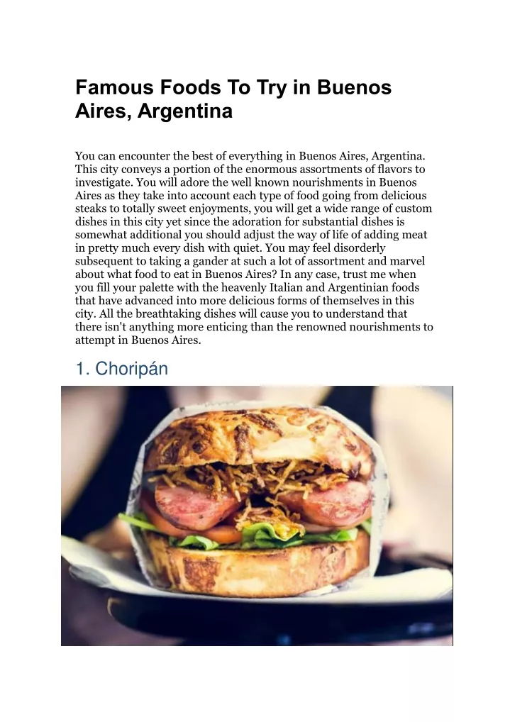famous foods to try in buenos aires argentina