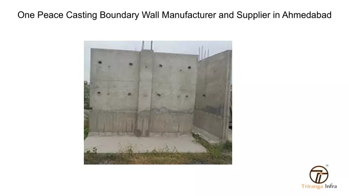 one peace casting boundary wall manufacturer
