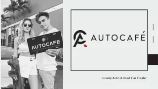 Auto cafe - Luxury Motor Sales of Florida