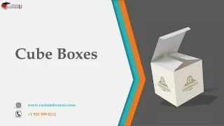 cube boxes
