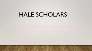 SAT Prep - Hale Scholars