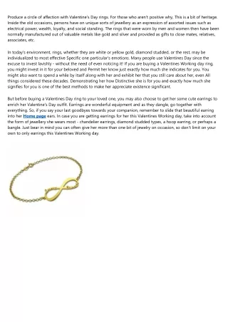 produce a circle of affection with valentine