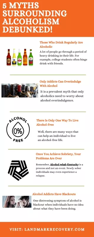 5 Myths Surrounding Alcoholism Debunked!