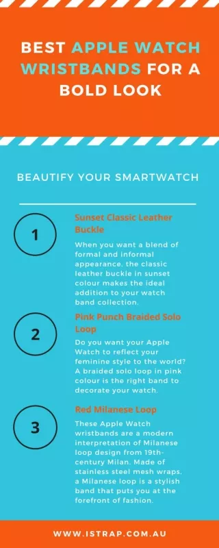 Best Apple Watch Wristbands for a Bold Look