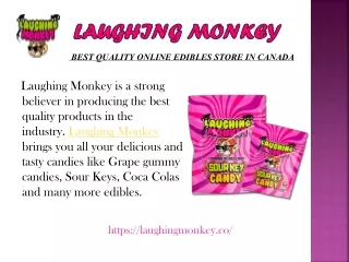 Laughing Monkey - buy cannabis edibles online