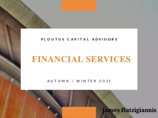 James Hatzigiannis – Financial Services