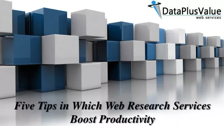 five tips in which web research services boost