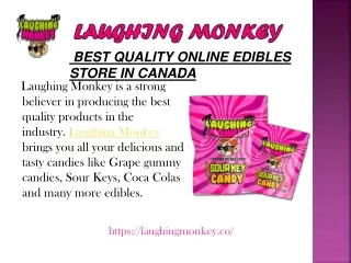 Laughing Monkey - buy cannabis edibles online