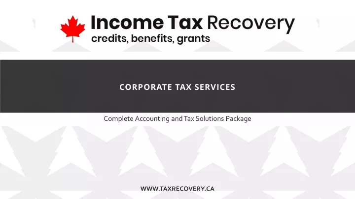 corporate tax services