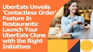 ubereats unveils contactless order feature