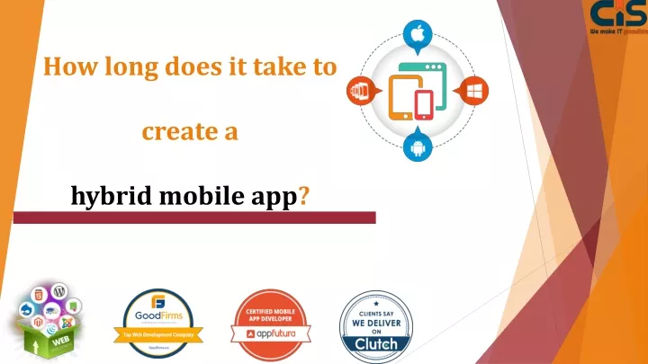 how long does it take to create a hybrid mobile app