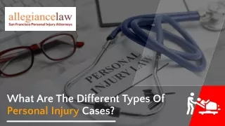 what are the different types of personal injury