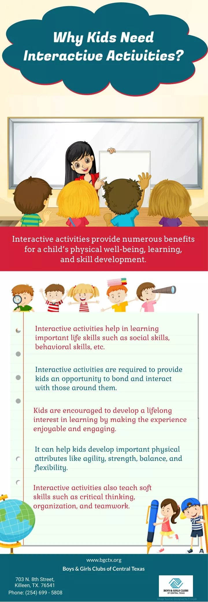why kids need interactive activities