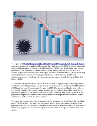 the report titled global enterprise hard disk