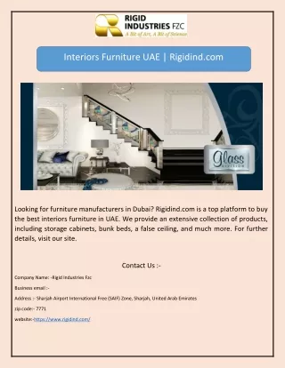 interiors furniture uae rigidind com