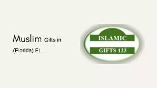 Best company of Muslim Gifts in Florida (FL)