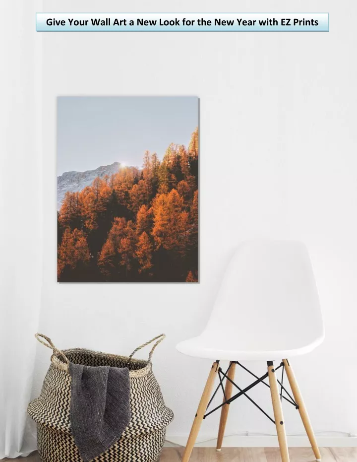 give your wall art a new look for the new year