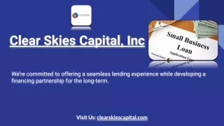clear skies capital inc