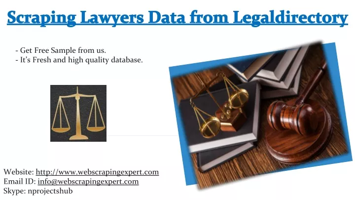 scraping lawyers data from legaldirectory