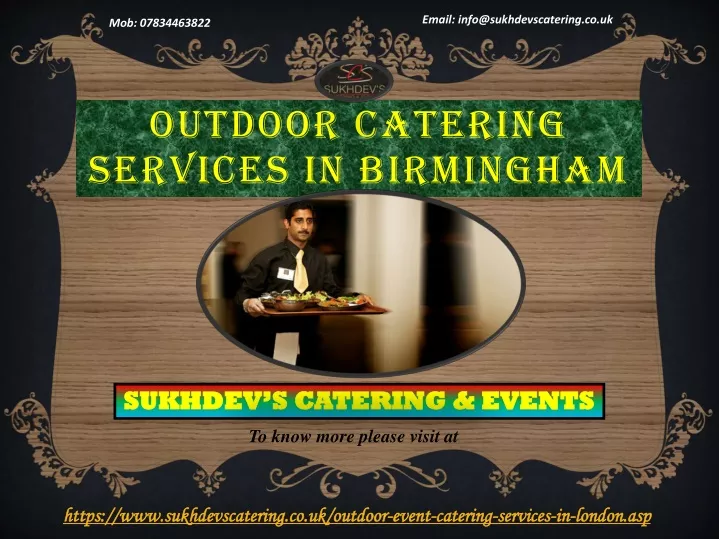 outdoor catering services in birmingham