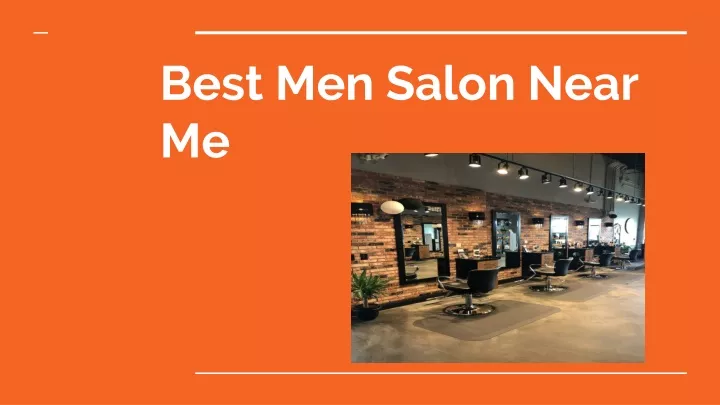 best men salon near me
