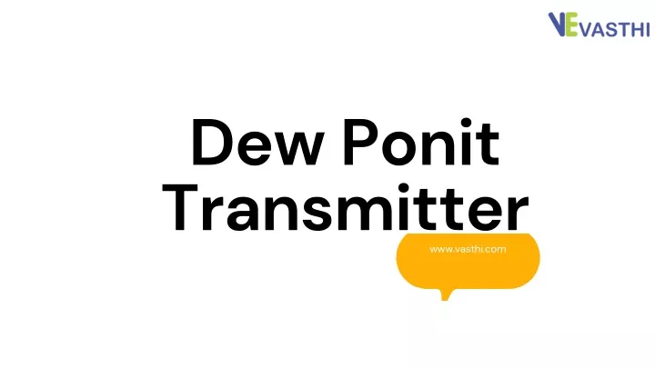 dew ponit transmitter