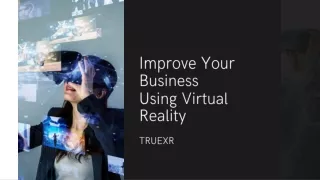 improve your business using virtual reality