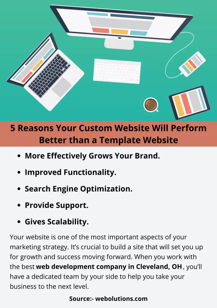 5 reasons your custom website will perform better