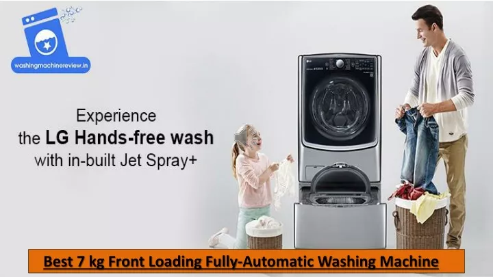 best 7 kg front loading fully automatic washing